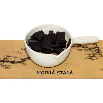 Výroba svíčky Solventní barva na výrobu mýdla a svíček Modrá kobaltová 10 g