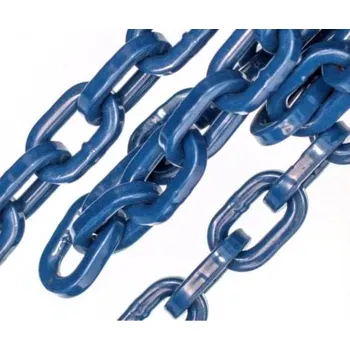 Řetěz na kolo Lesnický řetěz - D profil G10 Rozměr řetězu: 7 x 28 mm, Provedení řetězu: Modrý