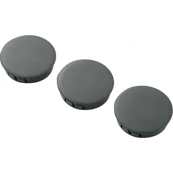 TRU COMPONENTS TC-HPR-38203 záslepka do otvorů 1.6 mm, polyamid, černá, 1 ks