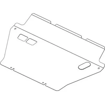 Kryt motoru Kryt motoru, TOYOTA RAV 4, 2010->, odlehčený, ocel 2,5 mm (86.24.1814)