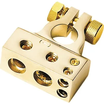 Autobaterie Bateriová svorka - pól zlatá