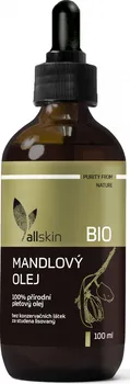 Tělový olej Allskin Mandlový olej BIO 100 ml