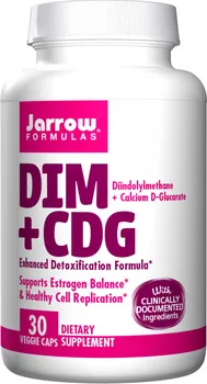 Přírodní produkt Jarrow Formulas DIM + CDG 30 cps.