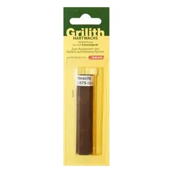 Lak na dřevo ADLER Hartwachs-Stangen 566 tmavě hnědá / borovice (Dunkelbraun/Kiefer 566)