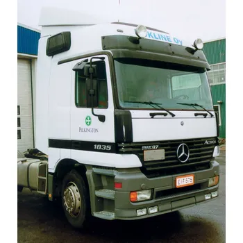 Plexi ofuk oken Sluneční clona Actros MP1 high roof /Mega Space, art.5028A -pouze akrylová část (Pouze akrylová část, -06/1998)