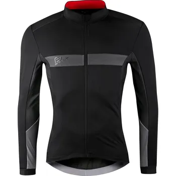 Cyklistické oblečení FORCE Bunda FORCE BRIGHT zimní,černá