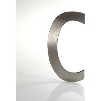Domovní číslo popisné Nerez LUCIDA - písmeno "C"