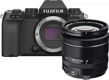 kompakt s výměnným objektivem Fujifilm X-S10