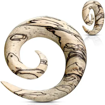 Piercing Šperky4U Plug do ucha Tamarind wood - EP1031-05