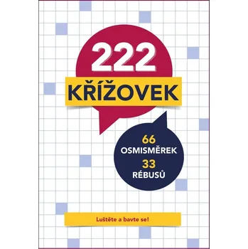 Kniha 222 křížovek, 66 osmisměrek, 33 rébusů - Euromedia Group (2020, brožovaná bez přebalu lesklá)