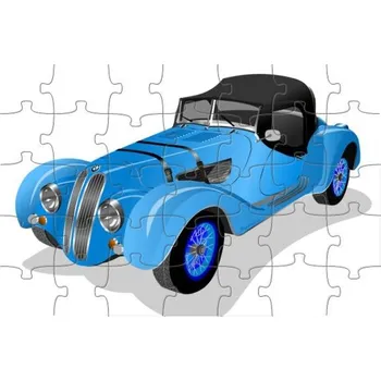 Puzzle Pelisport Puzzle A4 auto kreslené 3 / 35 dílků