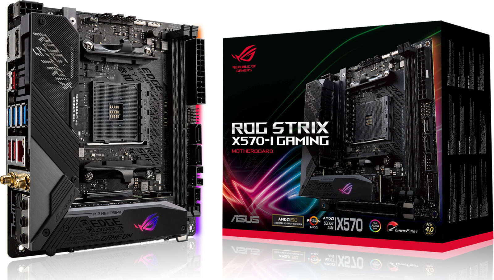 ASUS ROG Strix X570-I Gaming (90MB1140-M0EAY0) - Zbozi.cz