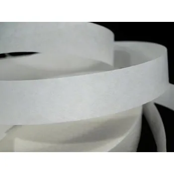 Textilní nažehlovací páska Fixační mřížka zažehlovací šíře 20mm KARI, barva Bílá