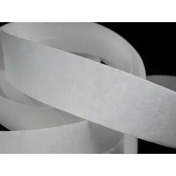 Textilní nažehlovací páska Fixační mřížka zažehlovací šíře 30mm KARI, barva Bílá