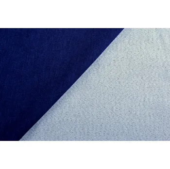 Extra pružná džínovina v tmavě modré barvě 0626/060