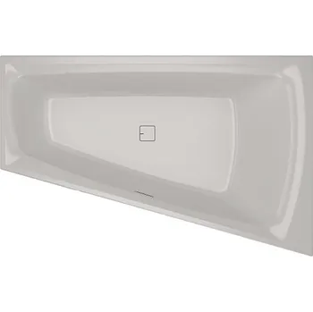 Vana Riho Still Smart Plug & Play asymetrická vana 170x110 cm, levá, bílá (B102008005)