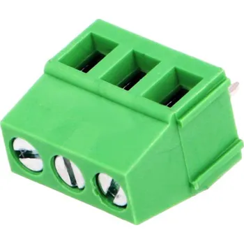 Elektronická součástka Svorkovnice DG128-5.0-03P zelená