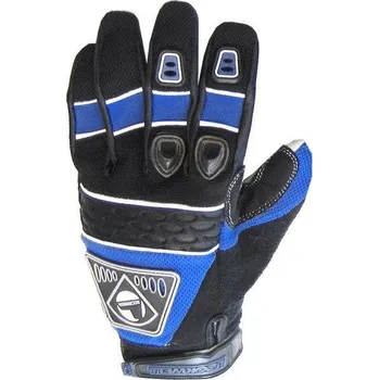 Moto rukavice Lookwell Pánské textilní motocyklové rukavice Outdoor červené Barva: Modrá, Velikost: 3XL