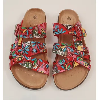 Dámské pantofle Linhtrang Dámské pantofle Květ Červené Velikost: 36