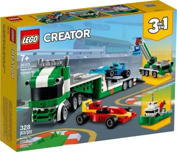 Stavebnice LEGO LEGO Creator 31113 Kamion pro přepravu závodních aut