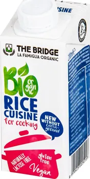 Rostlinné mléko The Bridge Smetana rýžová na vaření Bio 200 ml