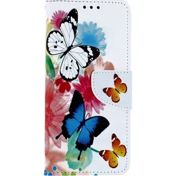 Pouzdro na mobilní telefon Topq pro Xiaomi Redmi Note 8T barevné s motýlky