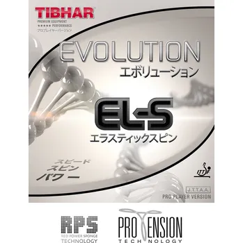 Tibhar - Evolution EL-S Barva: Červená, Tloušťka houby: 2,1