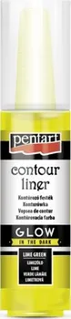 Speciální výtvarná barva Pentart Konturovací svítící Liner 20 ml