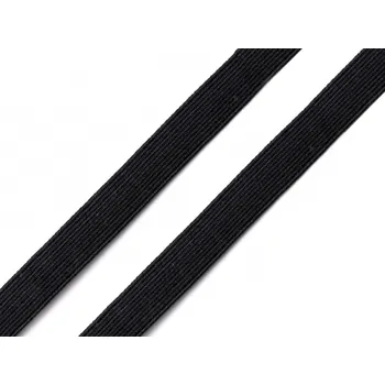 Prádlová pruženka šíře 7 mm černá, barva Černá