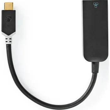 Datové redukce Nedis CCBW64952AT02 adaptér zástrčka USB-C - zásuvka RJ45 (8P8C) Ethernet