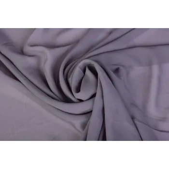 Šifon v šedé barvě 03969/054