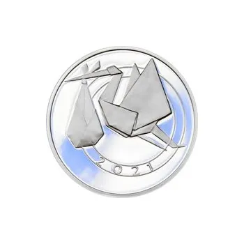 Stříbrňák k narození dítěte 2021 - 28 mm