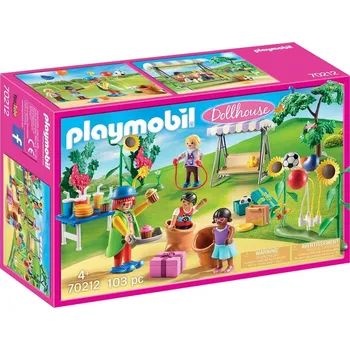 Stavebnice Playmobil Playmobil Dollhouse 70212 Narozeninová oslava s klaunem