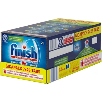 Tableta do myčky Finish All in 1 Gigapack 7 x 26 ks