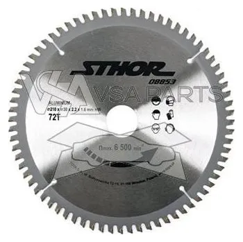 Pilový kotouč TOYA Kotouč na hliník, 210 mm