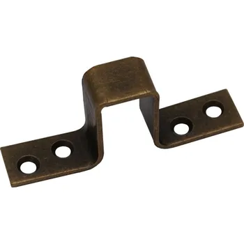 Okenní klika TKZ skoba okenní 30 Povrch: Stará mosaz