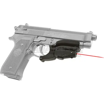 Svítilna Big Dragon BD RIS modul s červeným laserem pro pistole M 9 - Černá