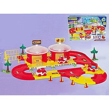 ostatní stavebnice Stavebnice Kid cars 3D Hasiči Wader