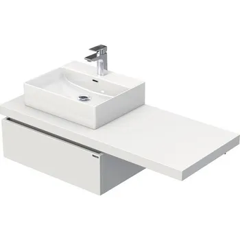 Umyvadlo Koupelnová skříňka s umyvadlem na desku Intedoor DESK 120,5 cm DE 54 120 L STORM 1Z