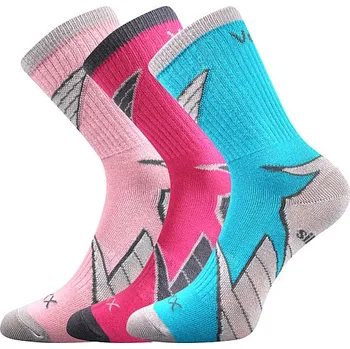 Dětské ponožky 3 kusy v balení VoXX Joskik mix B holka Velikost: 20-24