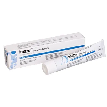 Lék na kožní problémy, vlasy a nehty Laboratoires Bailleul Imazol Krémpasta 10 mg 30 g