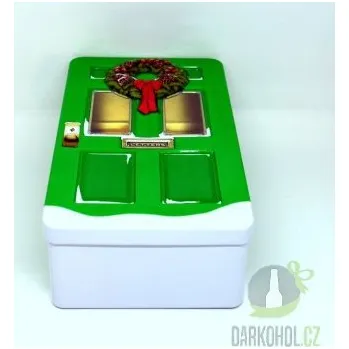 Dóza na potraviny DOZA dveře 185*125*72 BIS142 zelená,červená