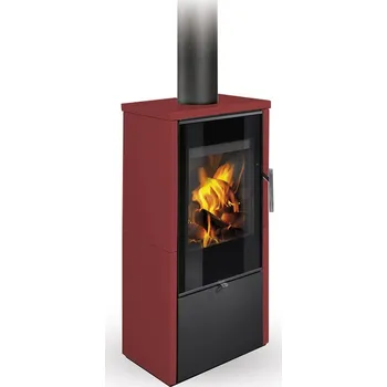 Krbová kamna ROMOTOP LAREDO F 01 keramika cherry 75705
