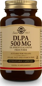 Aminokyselina Solgar DLPA 500 mg 50 cps.