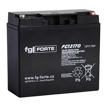 Trakční baterie FG-Forte FG12170 - 12V / 17Ah (Staniční bezúdržbový akumulátor)
