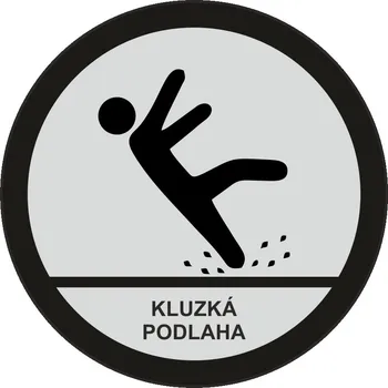 Speciální papír Kluzká podlaha - stříbrná mat samolepící vinylová fólie 90x90 mm