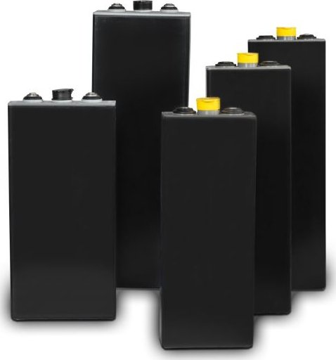 Trakční článek 2PzB150 - 2V, 150Ah C5, 45x158x513/537 mm (Trakční článek BCH 2PzB150S)