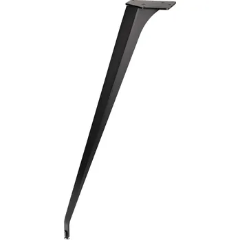 Stolová podnož Mila Design Stolová noha ET N72026 rektifikace 720 mm černá