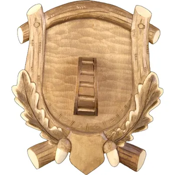 Obraz Dřevo Novák podložka pod trofej řezbovaná, Černá zvěř č. 118 Barva: přírodní,