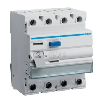 Proudový chránič HAGER Chránič 63/4/0,1 A CEA463D CEA463D